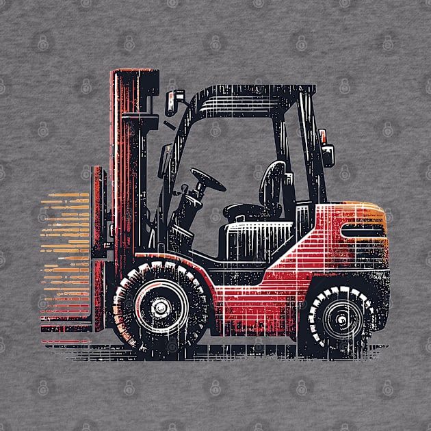 Forklift by Vehicles-Art